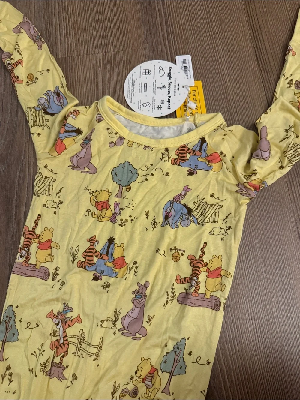 NWT Little Sleepies x Disney Winnie the Pooh Crescent Zippy - 2T